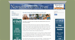 Desktop Screenshot of nevadacounty.com